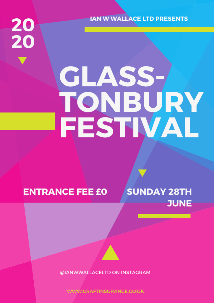 Glass-tonbury Festival Glass tonbury Festival Poster 724x1024 - Glass-tonbury Festival